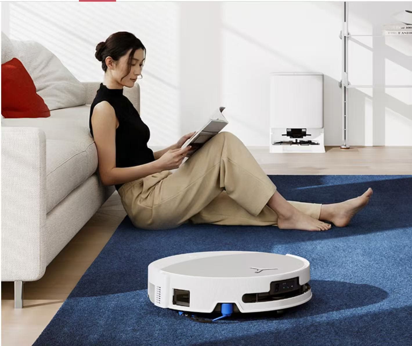 Uploaded image: Robot vacuum lifestyle image